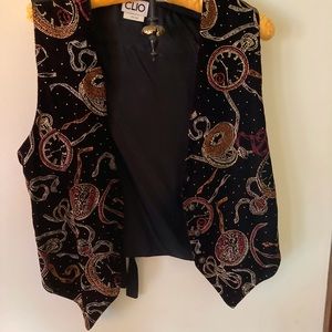 Clio Medium velvet vest